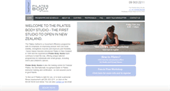 Desktop Screenshot of bodystudio.co.nz