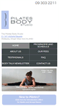 Mobile Screenshot of bodystudio.co.nz